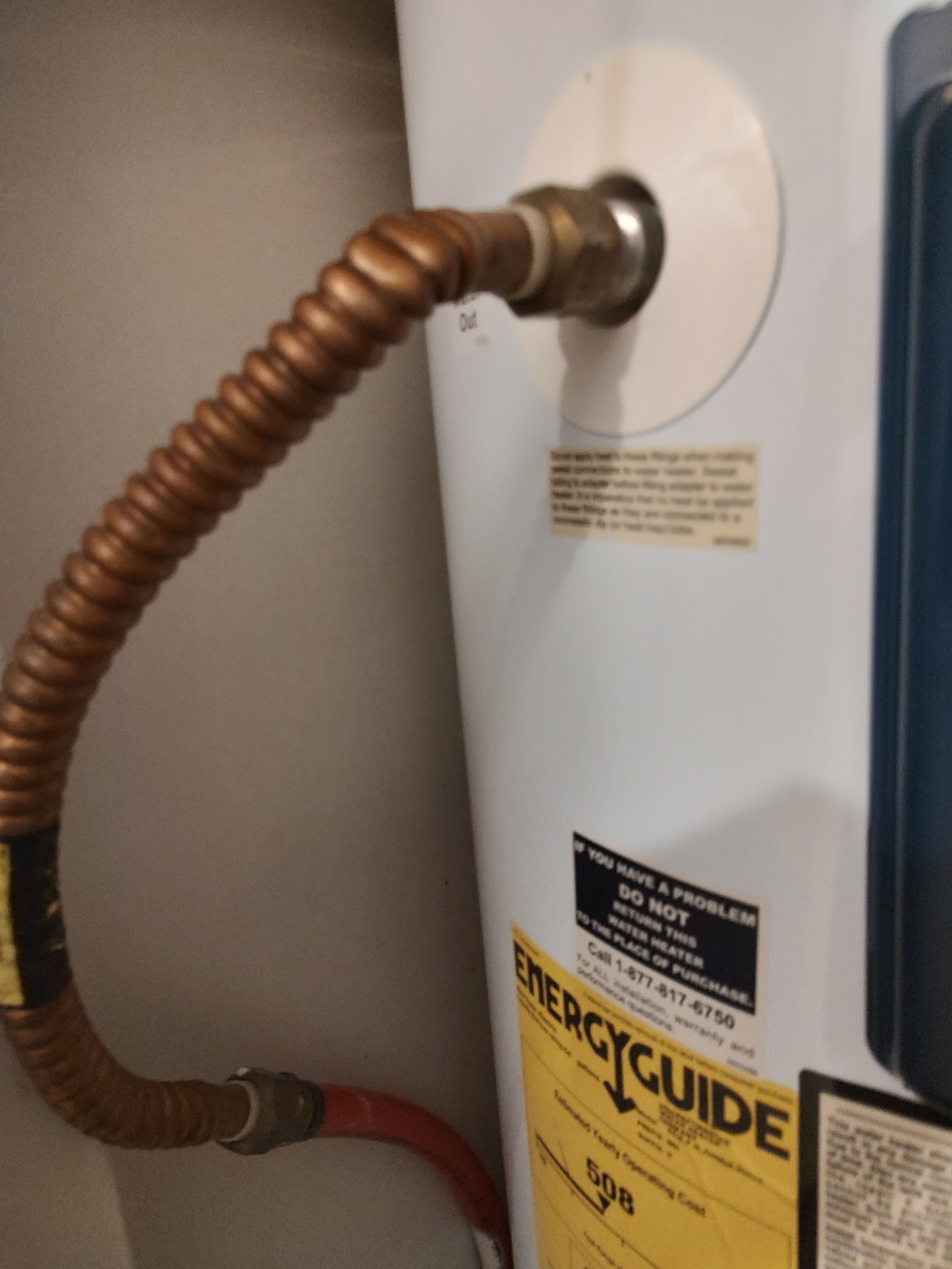 Plumbing and water heater installation